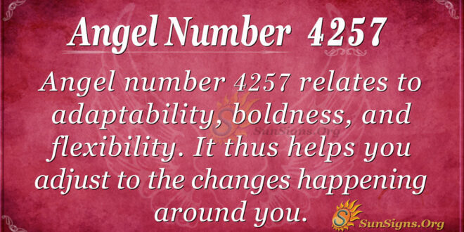 4257 angel number