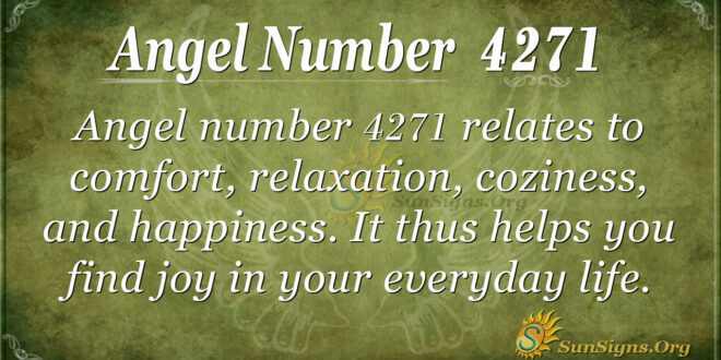4271 angel number