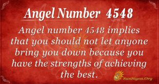 4548 angel number