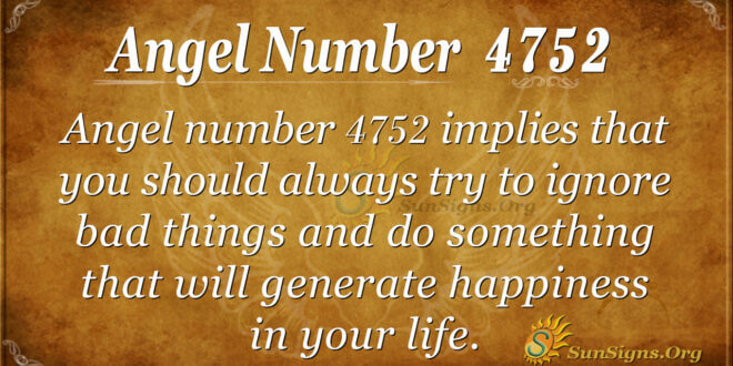 4752 angel number