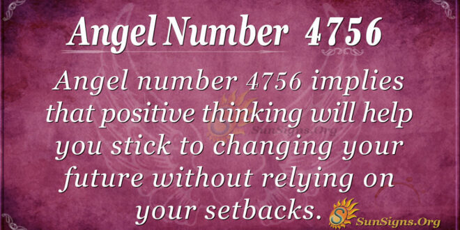 4756 angel number