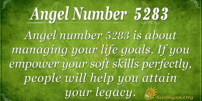 5283 angel number