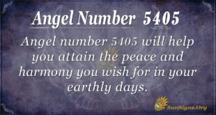 5405 angel number