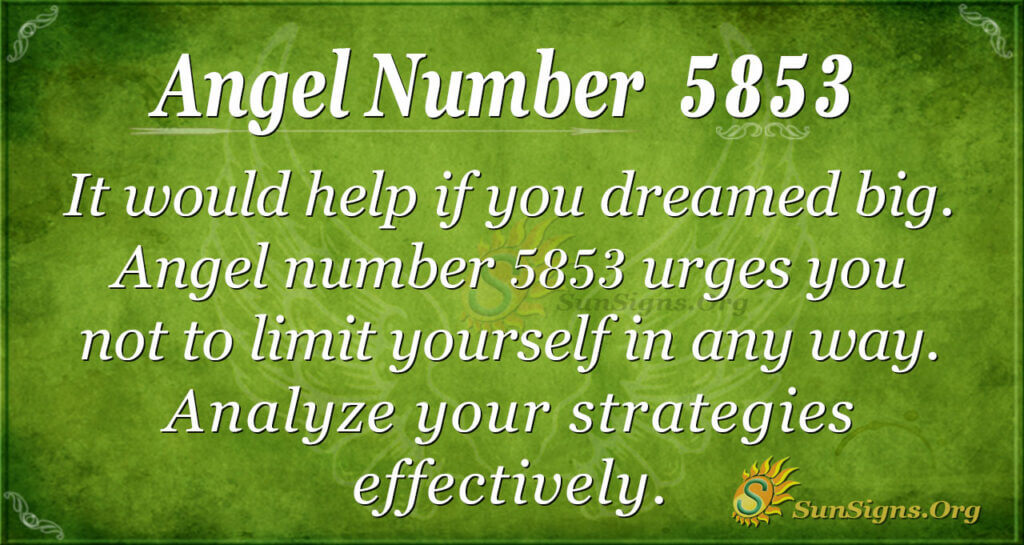 5853 angel number