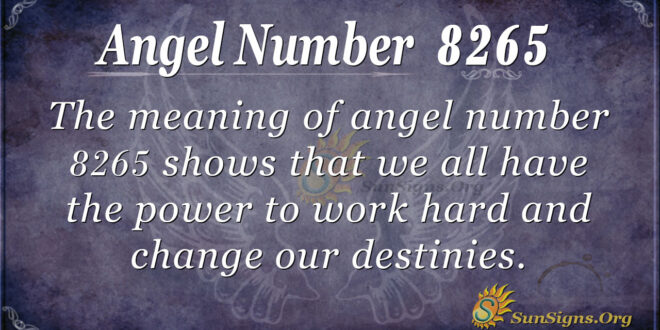 8265 angel number