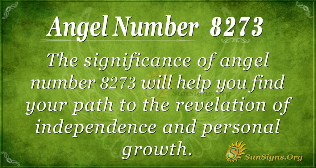 8273 angel number