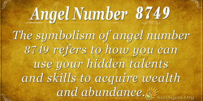 8749 angel number