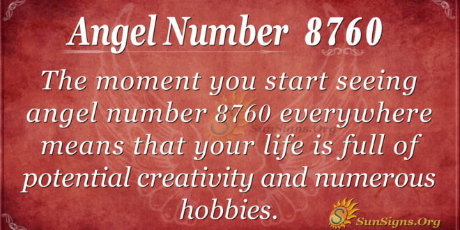 8760 angel number