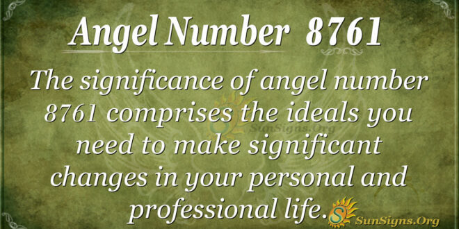 8761 angel number