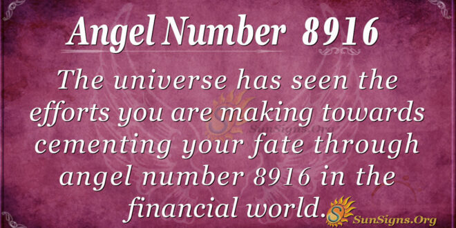 8916 angel number