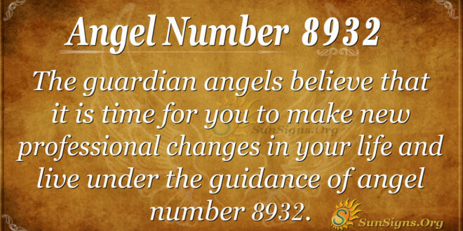 8932 angel number