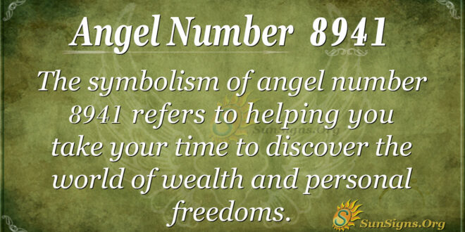 8941 angel number