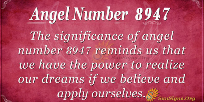 8947 angel number