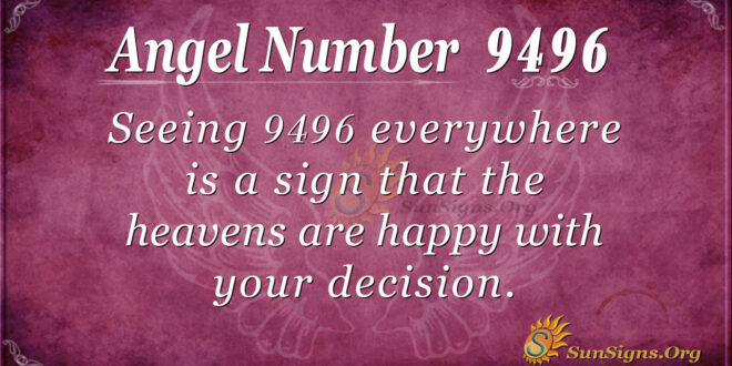 9496 angel number