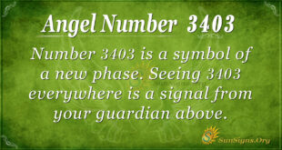 3403 angel number