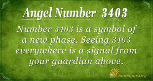 3403 angel number