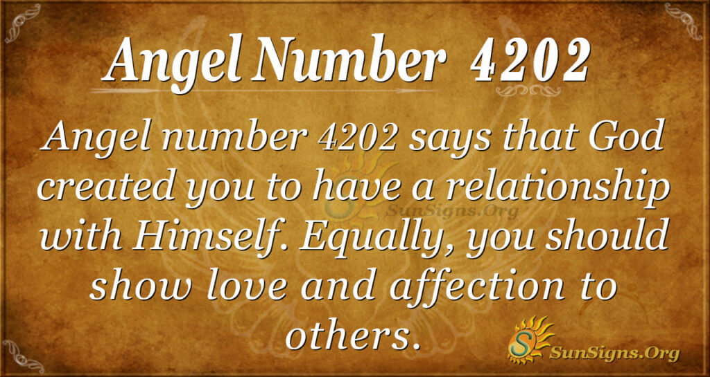 4202 angel number