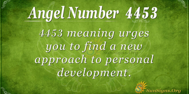 4453 angel number