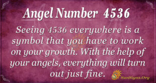 4536 angel number