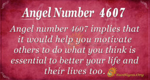 4607 angel number