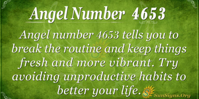 4653 angel number