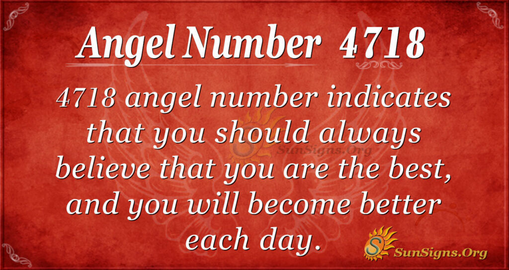 4718 angel number