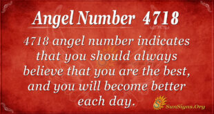 4718 angel number