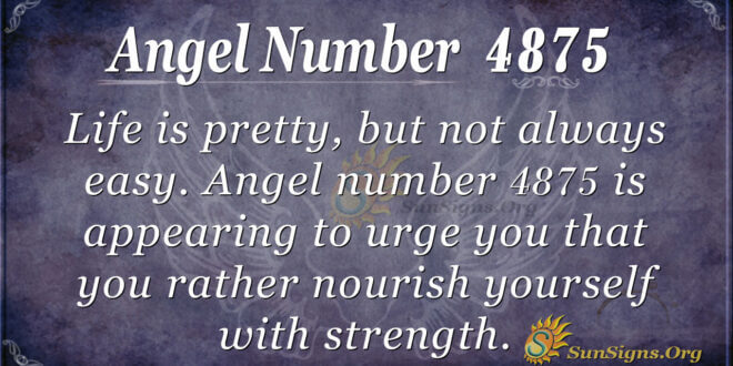 4875 angel number