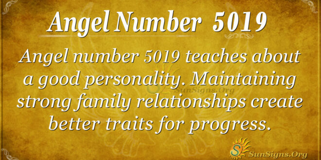 5019 angel number