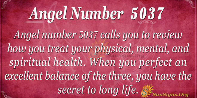 5037 angel number