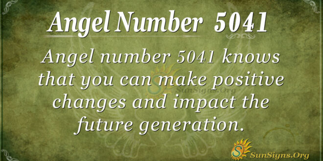 5041 angel number