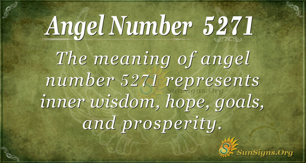 5271 angel number