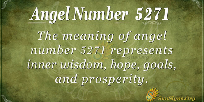 5271 angel number