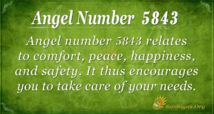 5843 angel number