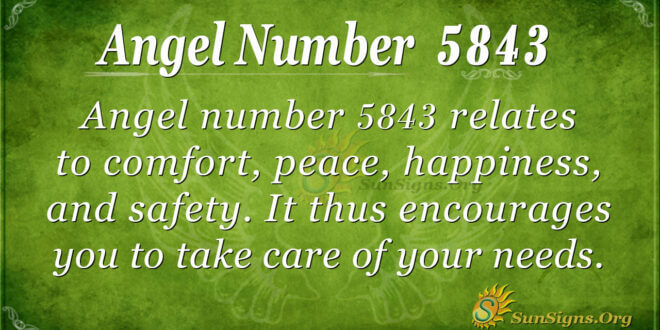 5843 angel number