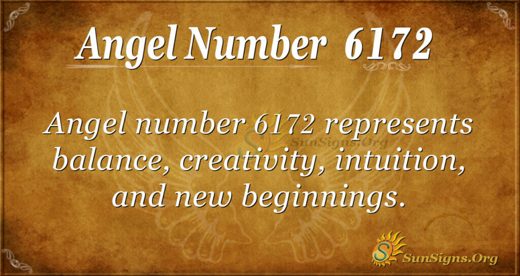 6172 angel number