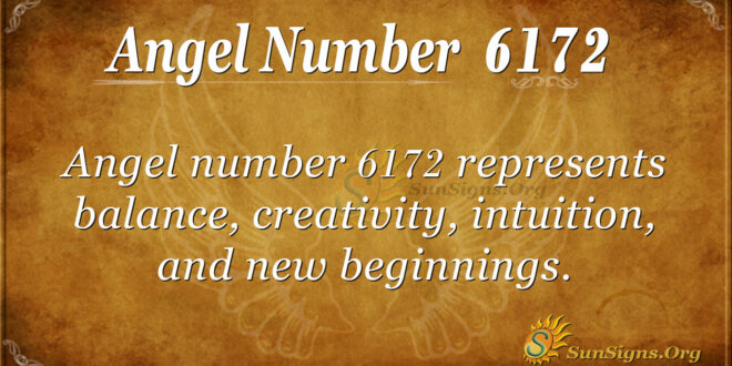 6172 angel number