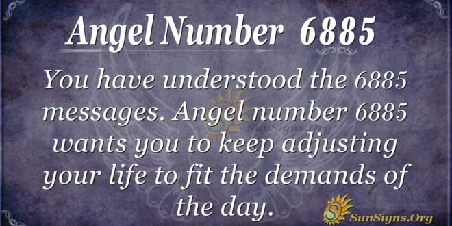 6885 angel number