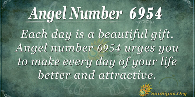 6954 angel number