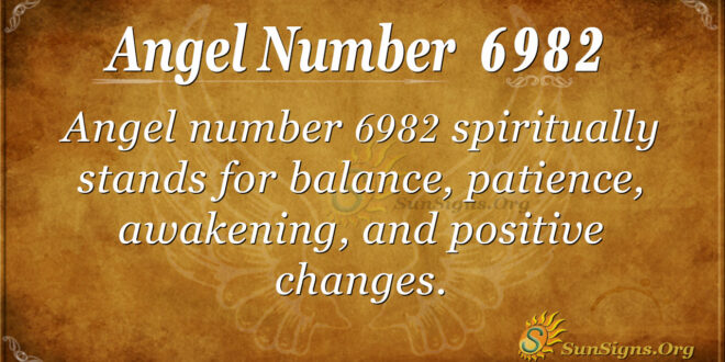 6982 angel number