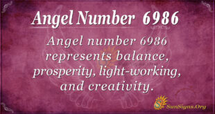 6986 angel number