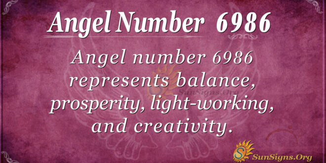 6986 angel number