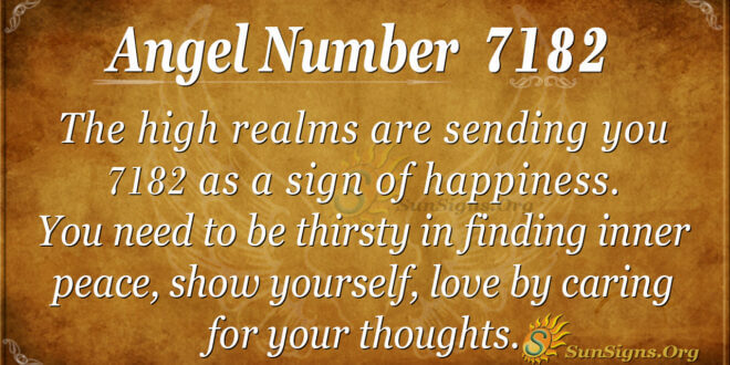 7182 angel number