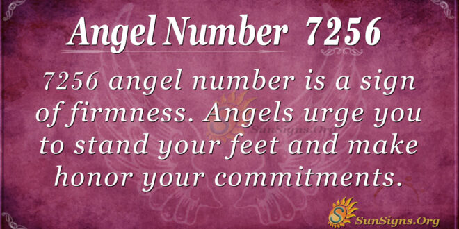 7256 angel number