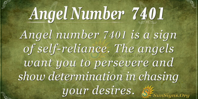 7401 angel number