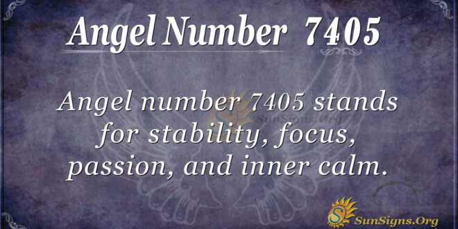 7405 angel number