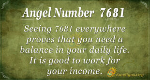 7681 angel number