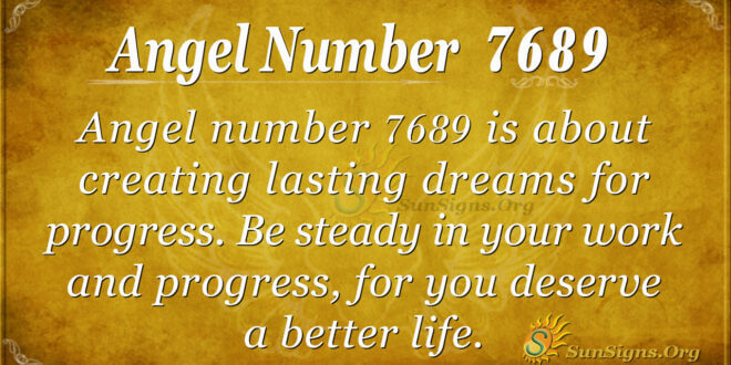 7689 angel number