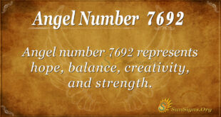7692 angel number