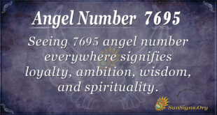 7695 angel number